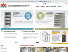 Tablet Screenshot of cisaplast.com